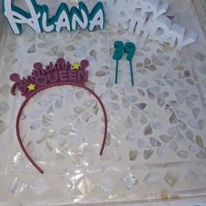 Birthday Cake Topper Assorted Headband Assorted Styles Available